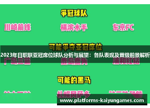 2023年日职联亚冠席位球队分析与展望：各队表现及晋级前景解析