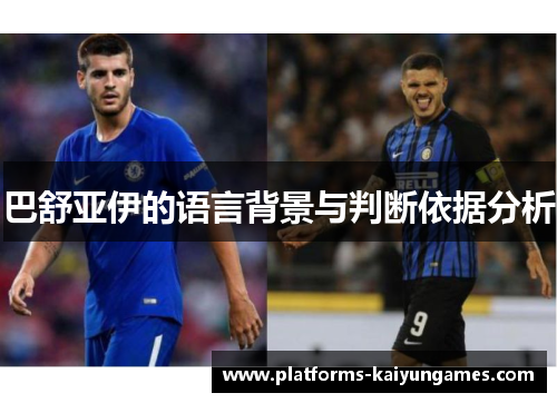 巴舒亚伊的语言背景与判断依据分析